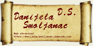 Danijela Smoljanac vizit kartica